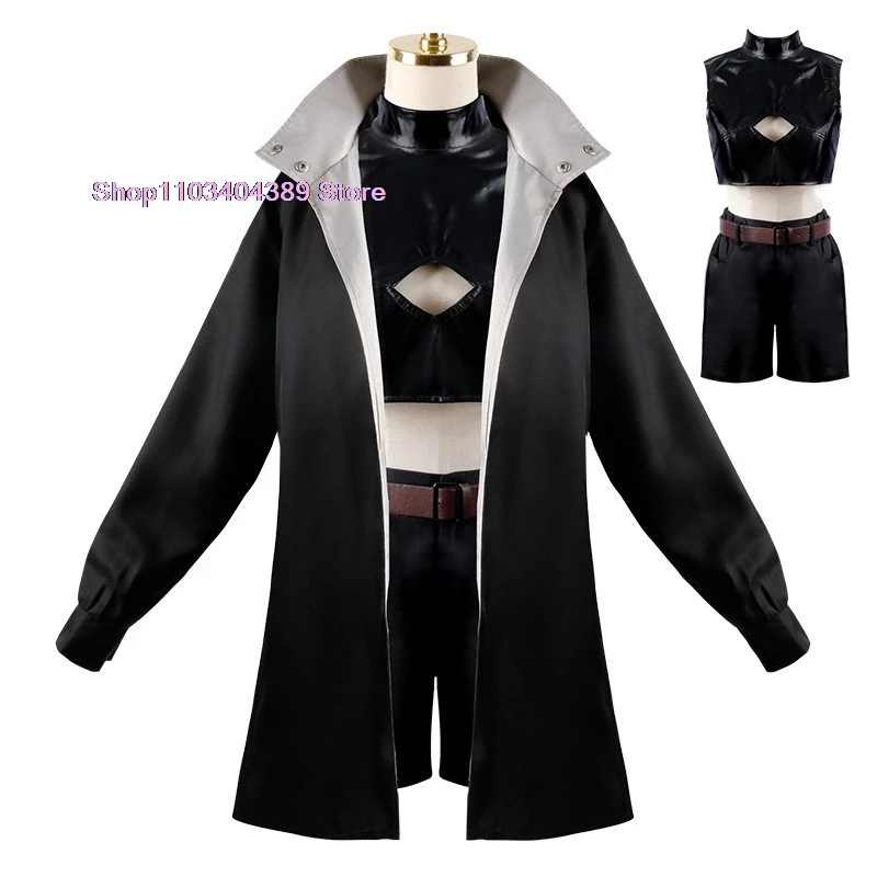 Anime CALL OF THE NIGHT Nanakusa Nazuna Costume Cosplay Aldult Unisex Cool Cloak Jacket Denture Loli Maid Halloween Suit