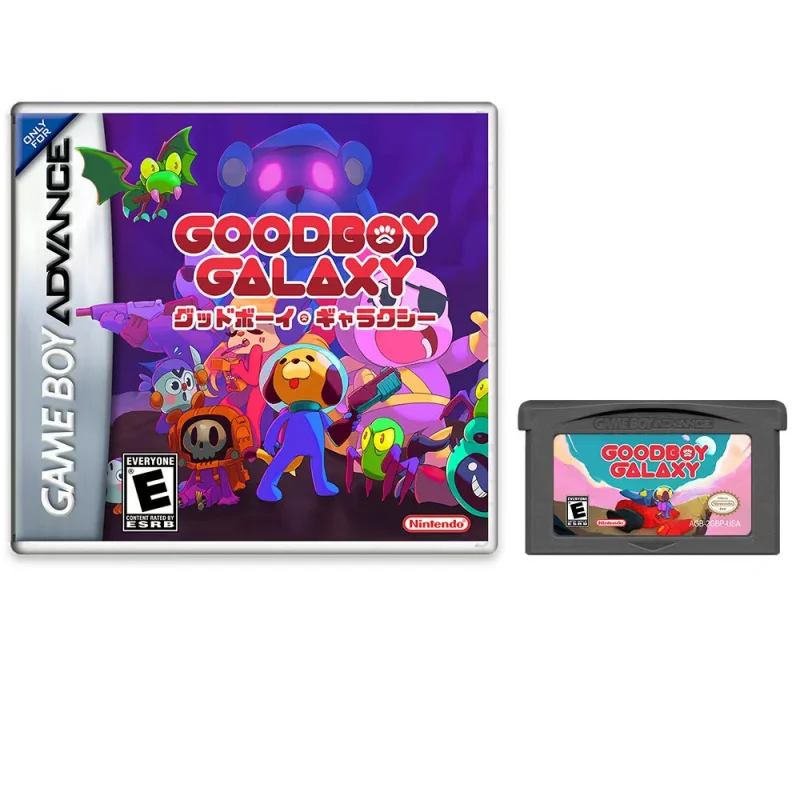 

20-летие издание, 32-битная карта для игровой консоли Goodboy Galaxy GBA, игровая кассета, подарок, сделанная по GBA Fans