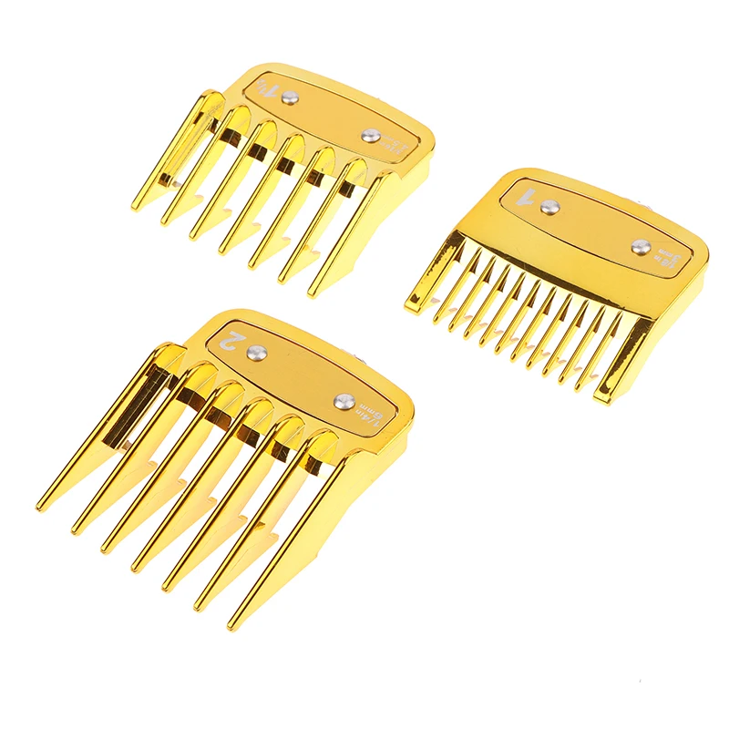 2/3/4Pcs Hair Clipper Guide Comb Cutting Limit Combs Standard Guards Attach Parts Electric Clippers Accessories