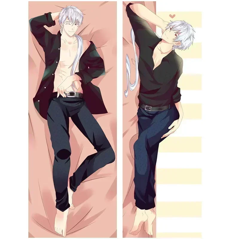 60x180cm Anime Mystic Messenger Yoosung 707 Lucie Zen Dakimakura Case Two-sided 3D Print Bedding Hugging Body Pillow Covers Gift