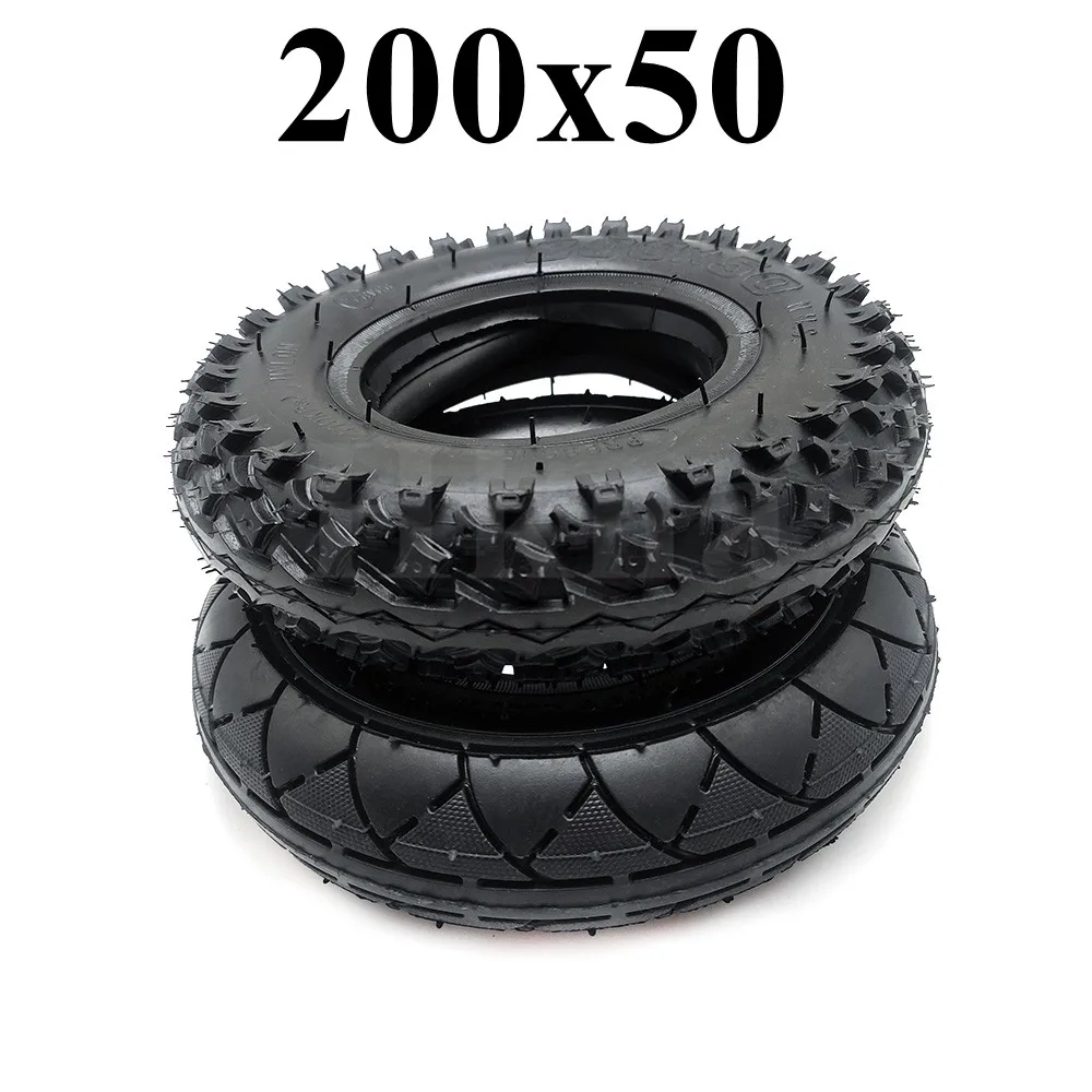 200x50 Tire 8 Inch Inner and Outer Tyre 200*50 Off-road Tire for Electric Scooter Parts