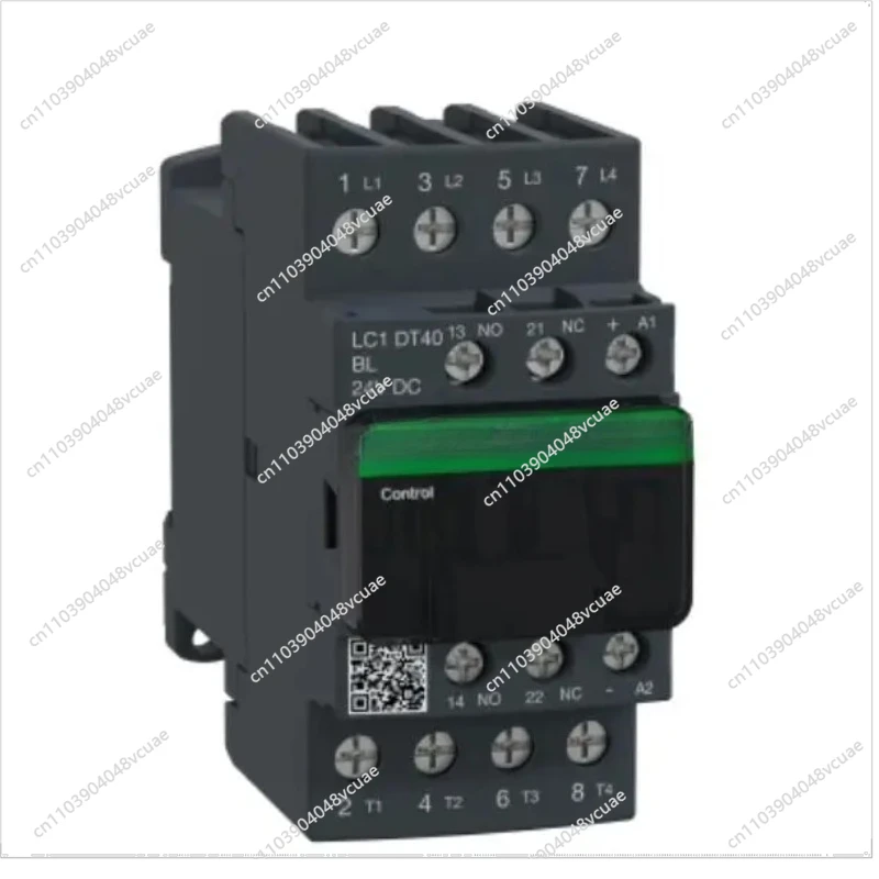 

For LC1DT40BL LC1-DT40BL Contactor, TeSys Deca, 4P(4 NO), AC-1, 0 To 440V, 40A, 24VDC Low Cons Coil