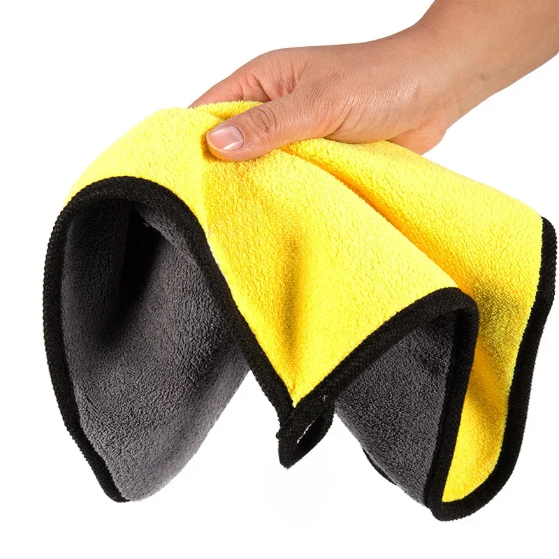 5PCS Outdoor Sports Thickening Fishing Towel Non-stick Absorbent Fishing Wipe Hands Soft Towel Fishing Accessories Equipment