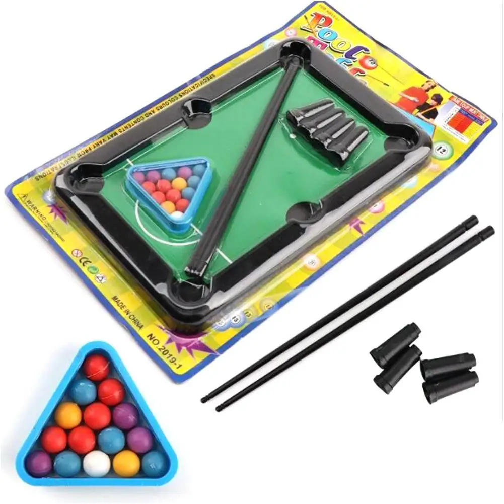 

Children's Pool Table Home Mini Snooker Parent-Child Interactive Billiard Birthday Gift Toy Family Fun Entertainment