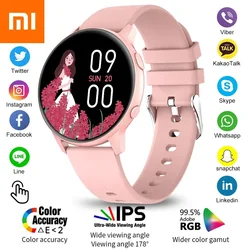 Xiaomi New Smart Watch Women Full Touch Screen Sport Fitness Watch IP67 Waterproof Bluetooth For Android Ios Smartwatch Men+box