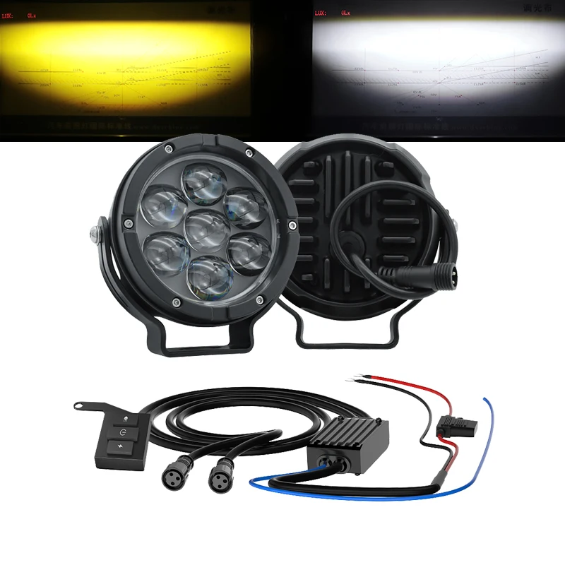 

Светодиодный рабочий фонарь для мотоцикла, противотуманный фонарь, водонепроницаемый дополнительный рабочий фонарь для мотоцикла, для BMW R1200GS R1250GS