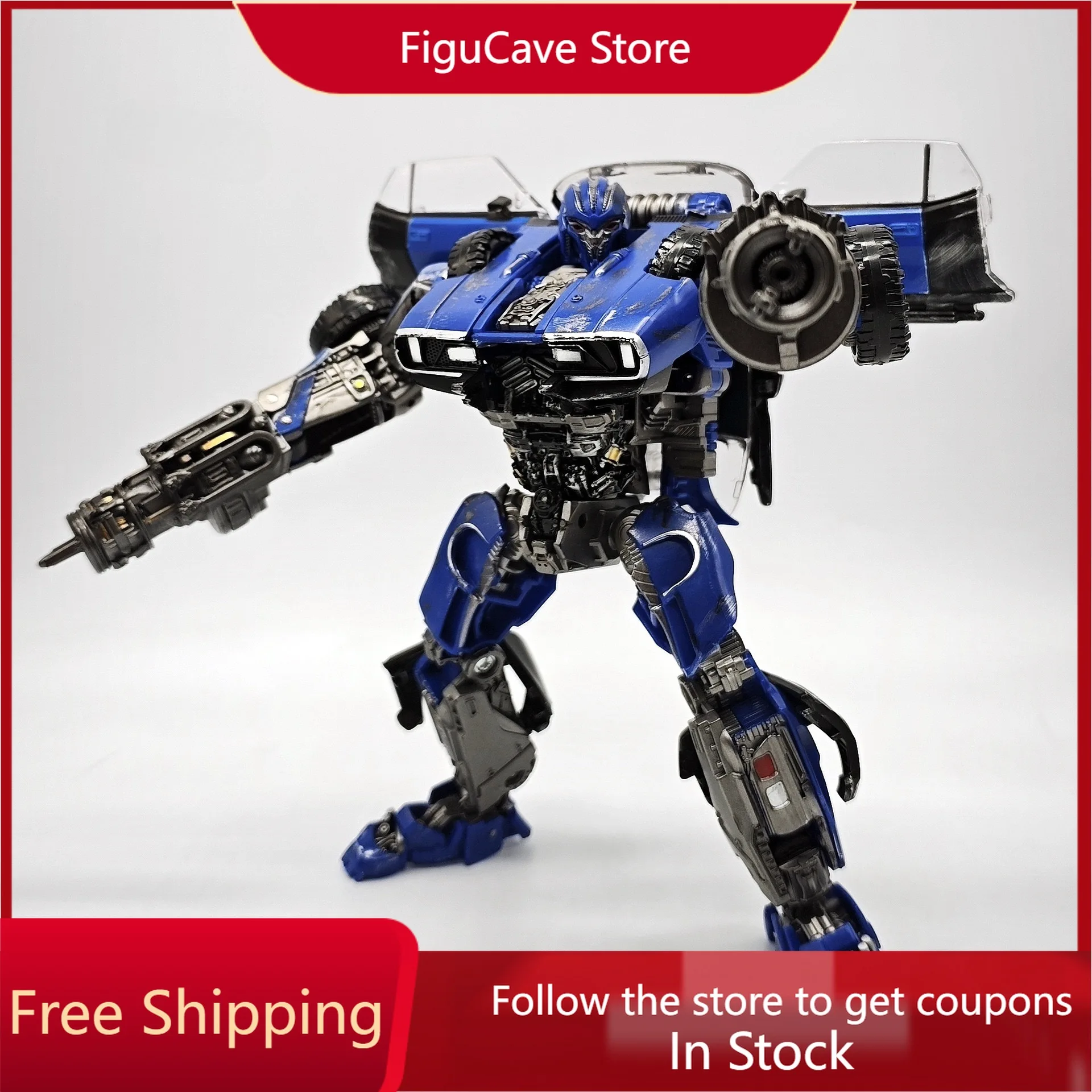 

Игрушки-трансформеры Spot Goods: Синий Воин Baiwei TW1033, робот-машинка с функцией отскока, коллекционная модель, фигурки, подарки