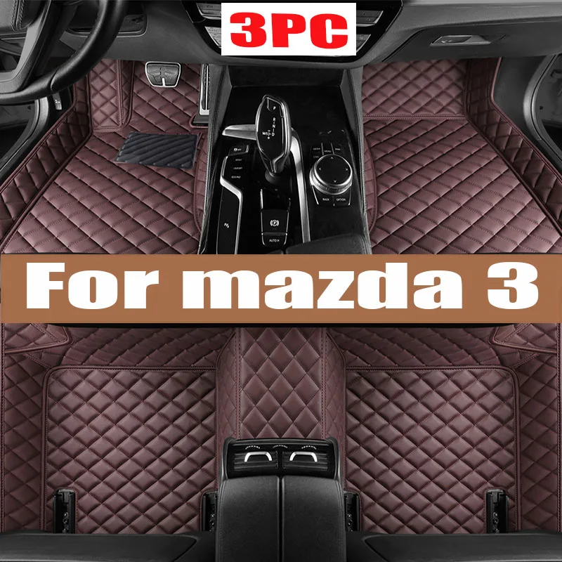 

Car floor mats for mazda 3 2010 2011 2012 2013 Custom Auto Foot Pads Automobile Carpet Cover Interior Accessories