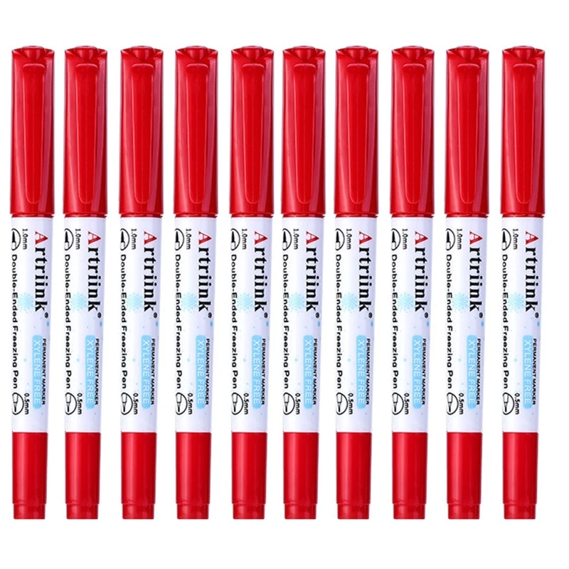 Freezer Marker Pen Resistant To Cold For Food Packaging And Laboratory Samples