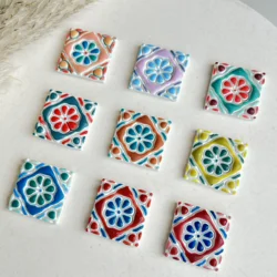 Soft Pottery Polymer Clay Clay Clay Cutter Pottery DIY INS French Earrings Square Cut Mold Earrings Jewelry Pendant Making