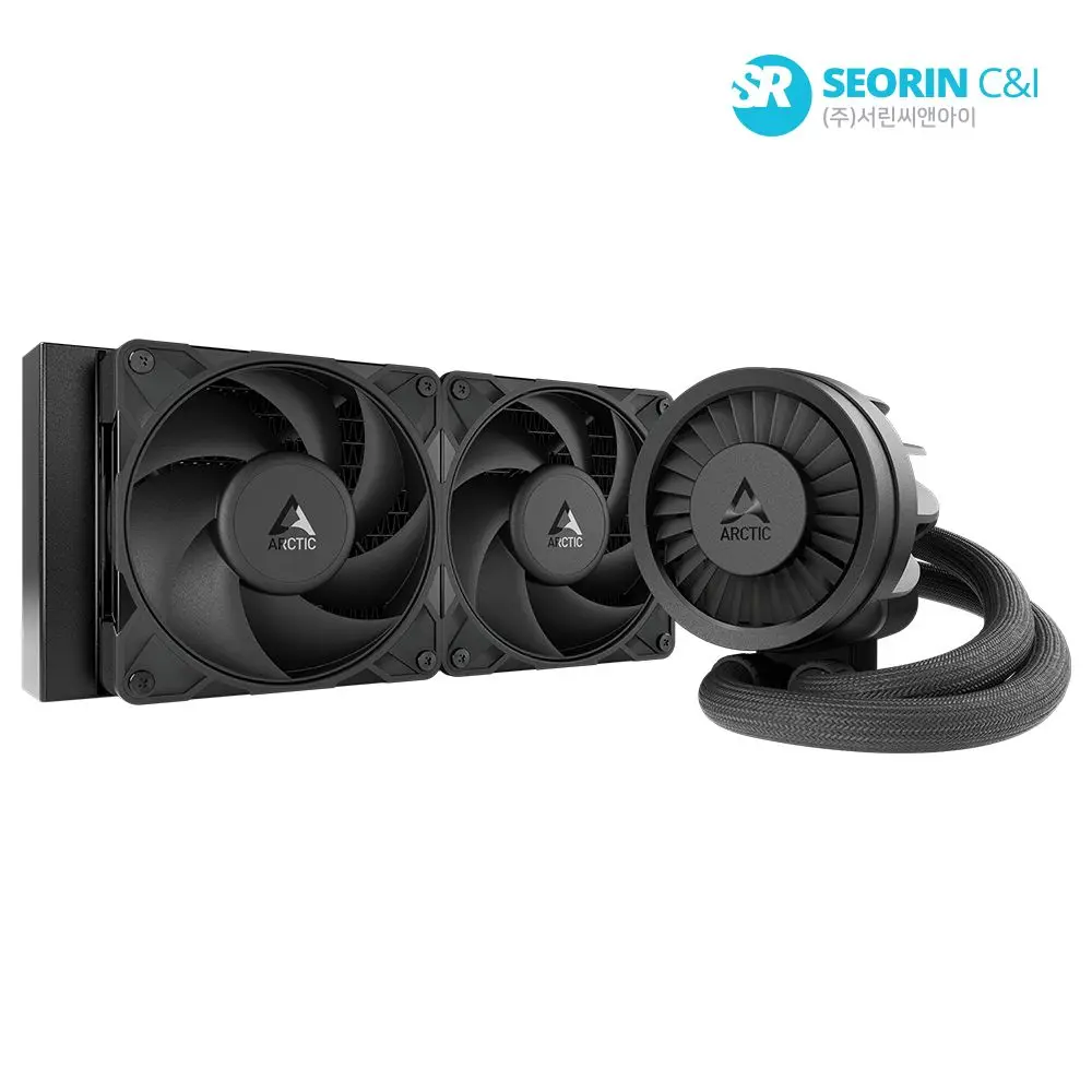 [Seorin Oficial] Congelador Líquido Ártico Iii Pro 240 Seorin Negro