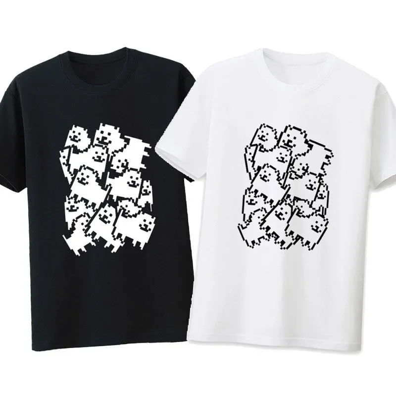 Undertale Flowey Meme Lustiges Anime Student Game Merchandise Baumwoll-Kurzarm-T-Shirt