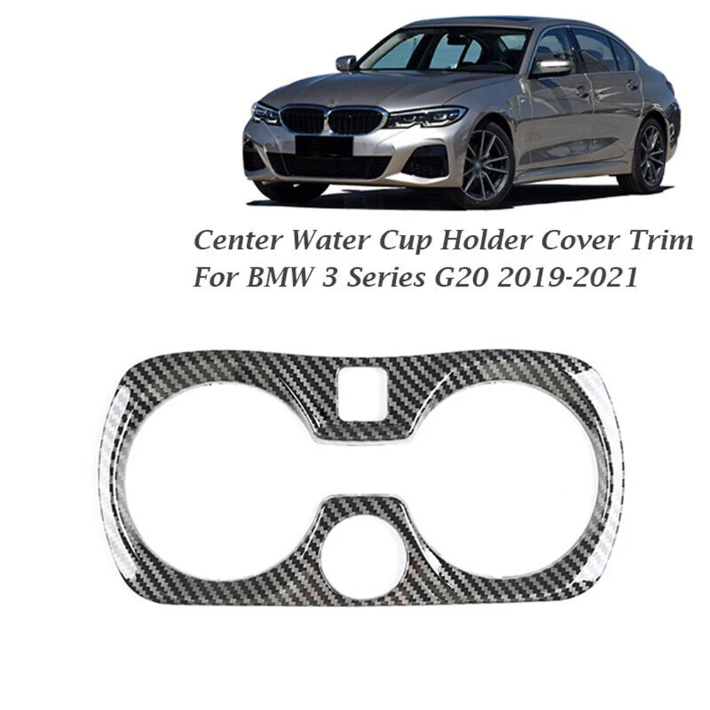 Enhance the Functionality and Style of Your Car with this Water Cup Holder Frame Trim for BMW G20 G28 2019 2021