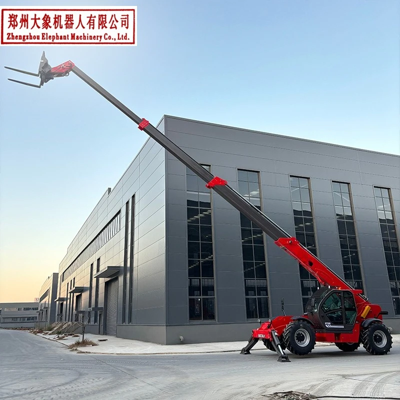 Customized Chinese High Quality Telehandler Forklift 3 Ton 4 Ton 5 Ton Telescopic Forklift With Air Conditioner