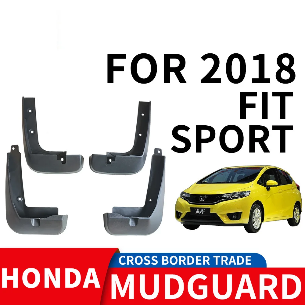 

For 2018 HONDA FIT SPORT mudguard Mudflaps Front Rear Flares Splash Guards Cover Car Accessoie