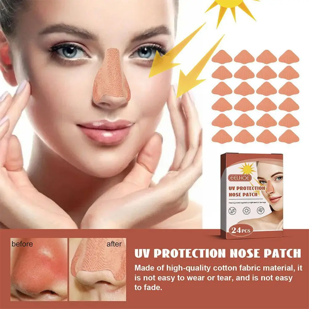 

Nose Sunscreen Nose Patch Light And Thin Anti Sun Sunblock Facial Skin patch Sunscreen Refreshing UV Protective P5I8