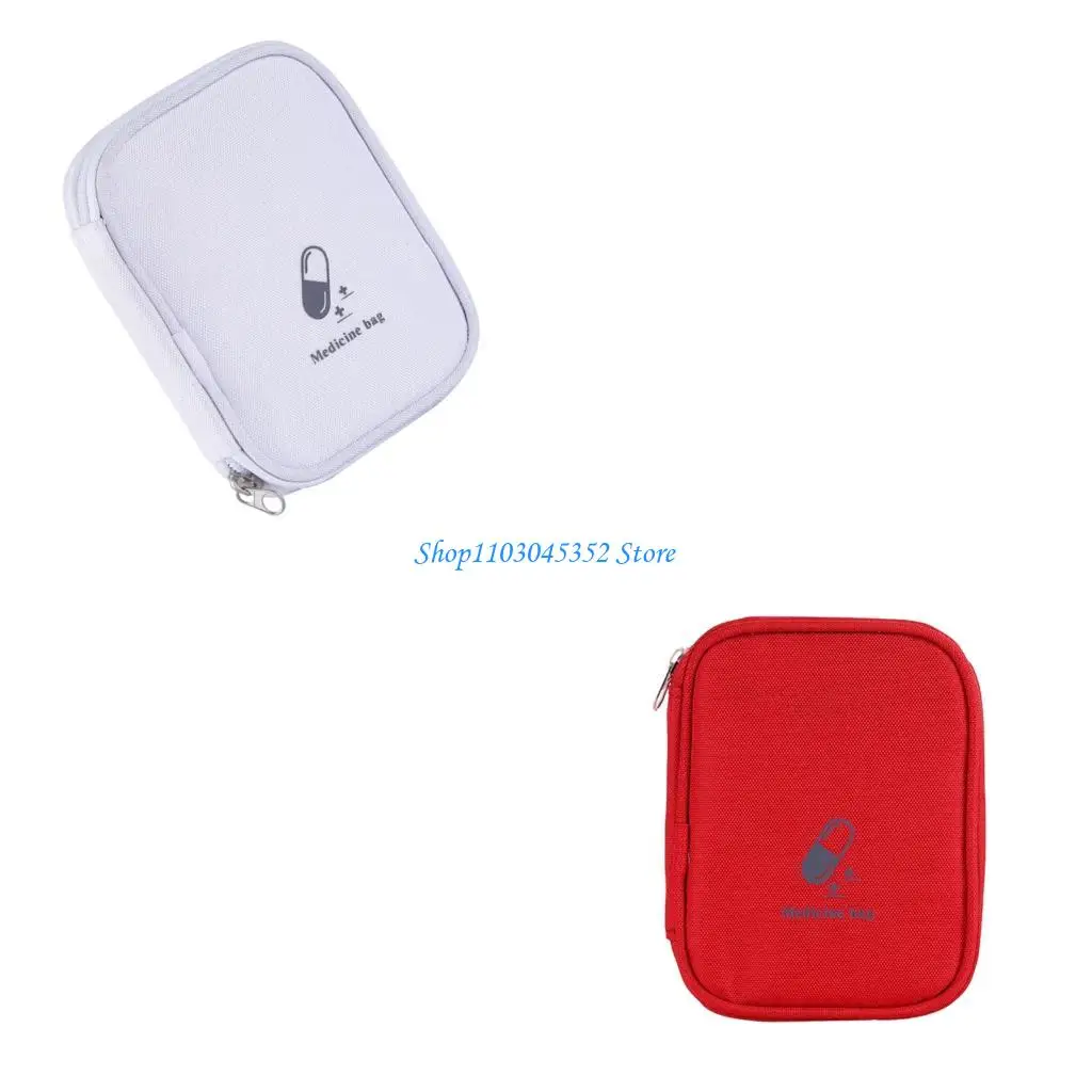 

Empty First Aid Medicals Supplies Bag Emergency Storage Bag Empty First Aid for Women Men Gifts