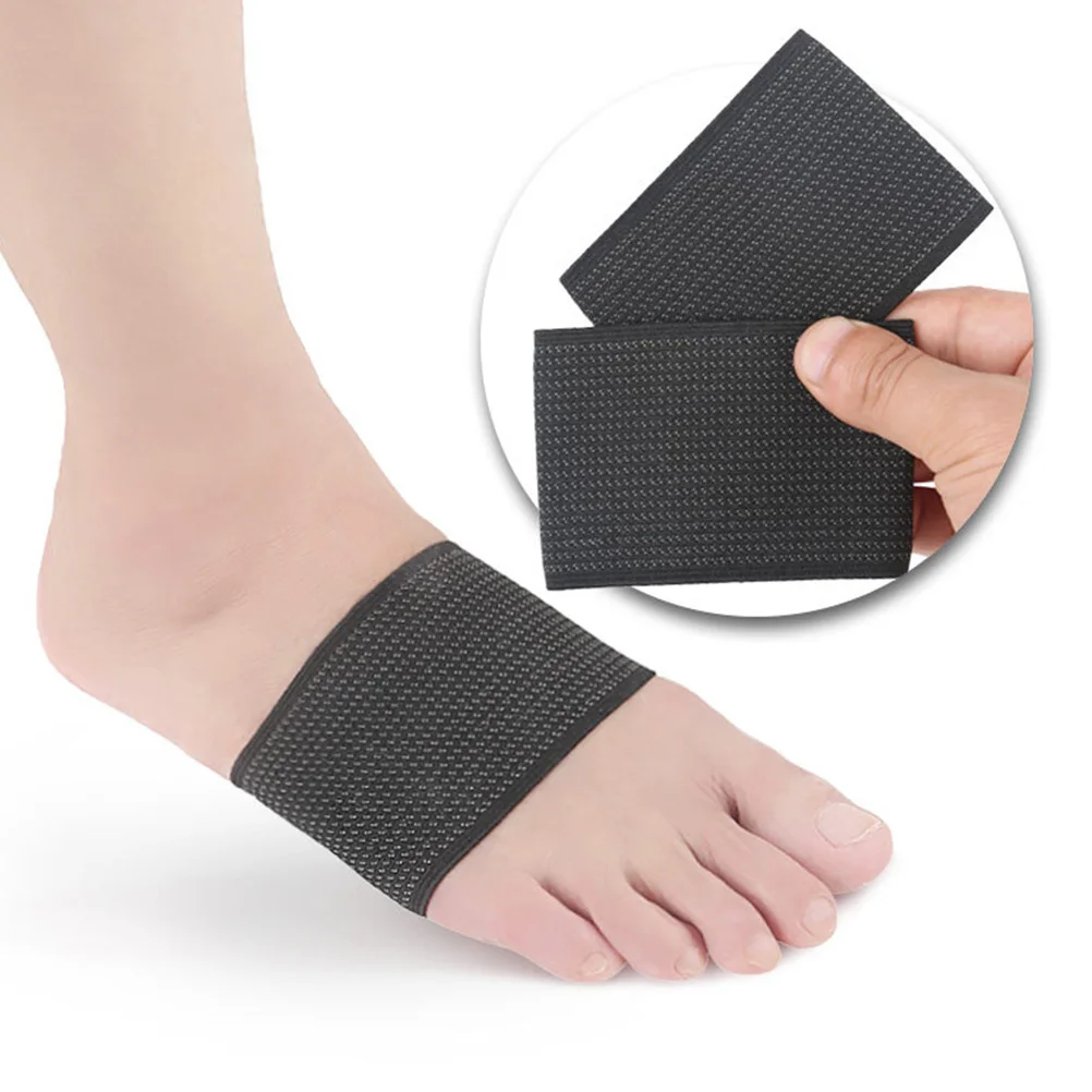 

Foot Sleeve Elastic Compression Support Ligament Wrap Bandage Adjustable Length Warm and Comfortable for Various Sports Size L