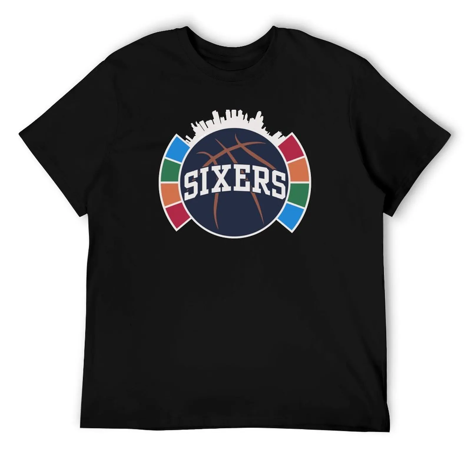 

Sixers T-Shirt funny t shirts man t shirts for man cotton funny T-Shirt