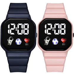 Kids Watch Sport LED Digital Watches Football Silicone Strap Waterproof Electronic Wristwatch for Children Boys Girls Gifts