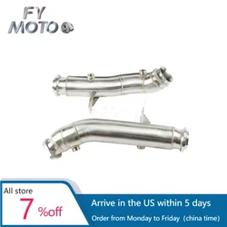 Wholesale Exhaust Downpipe for Mercedes Benz C43 GLC43 C400 M276 engine catless