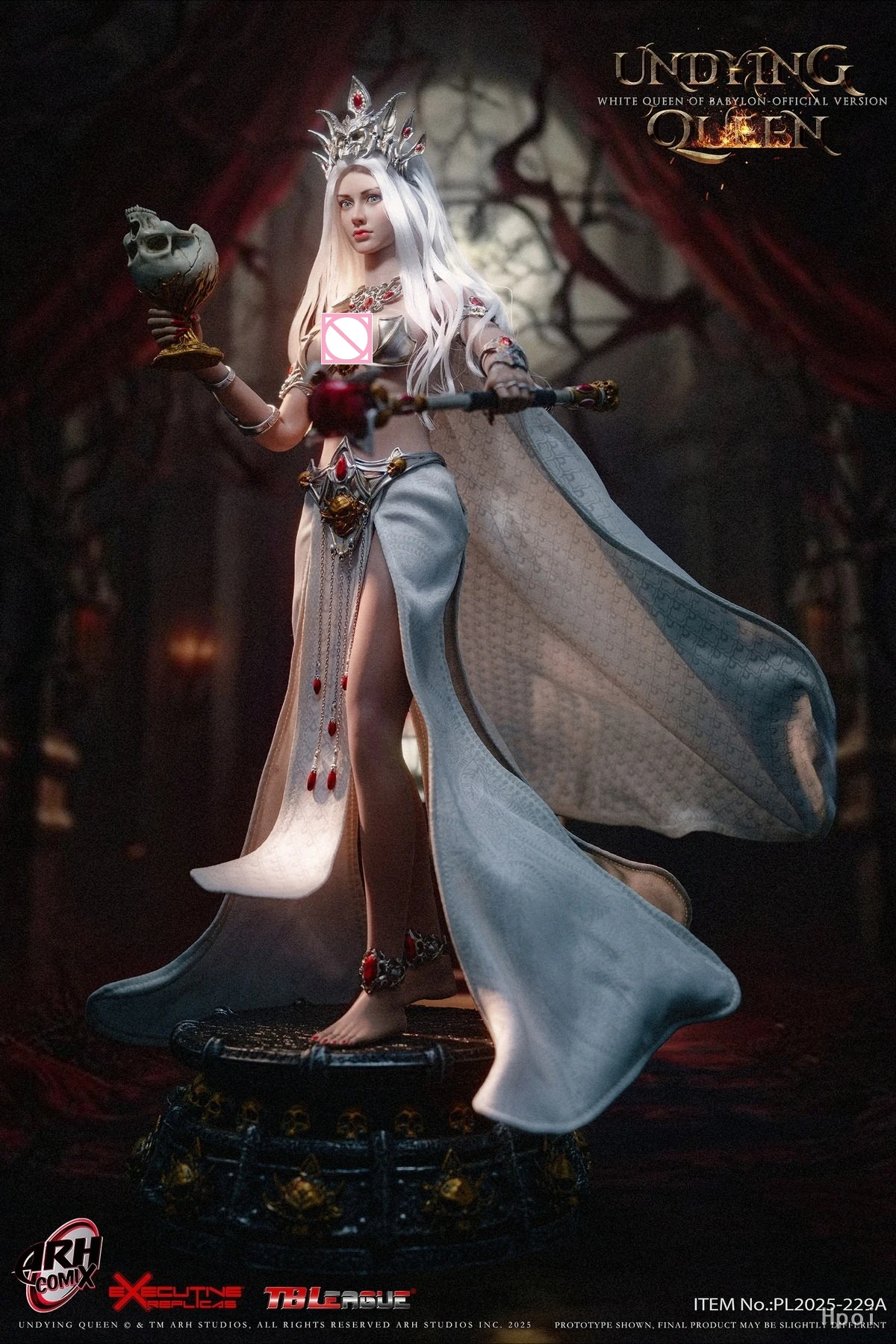 

【Оригинал】TBLeague The Immortal Queen White PL2025-229A 1/6 Фигурка Модель игрушки