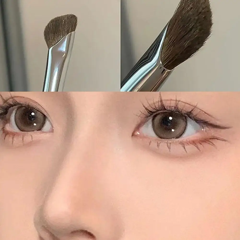 

1pc Nose Contour Brush Flat Nose Contour Brush Angled Brushes Brush Hair Makeup Smudge Angled Natural Shadow Contour Makeup B1D9