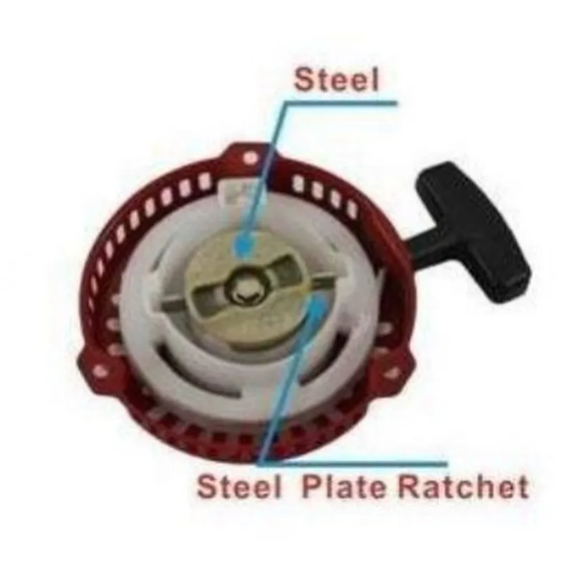 28400‑Z0D‑V02ZC 3 Hole Recoil Starter Assembly For Honda G100 GX100 152F Gas Engine Pull Start Repair Replacement Part