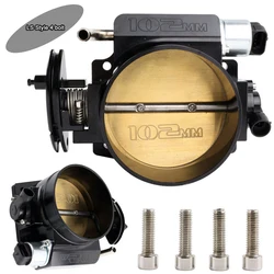 LS 102mm with cable drive direct replacement Intake Manifold Throttle Body Aluminum+ TPS + IAC For LS1 LS2 LS3 LS6 LSX