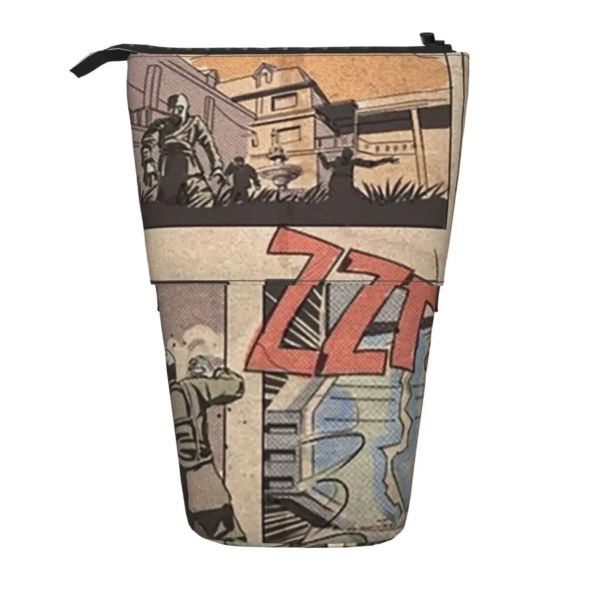 cod-zombies-kino-der-toten-estojo-reversivel-para-lapis-e-canetas-bolsa-de-armazenamento-para-estudantes-e-escola