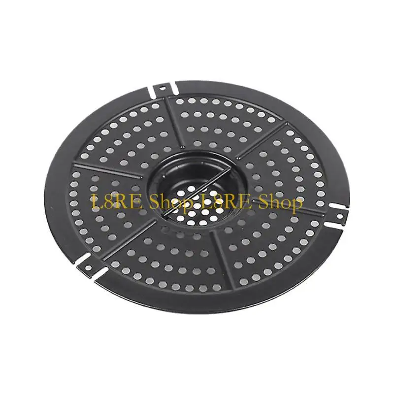 L8RE Air fryer Accessories Round Air Fryer Grill Pan Grill Plate Crisper Plate Replacement Part Tray Rack Cooker