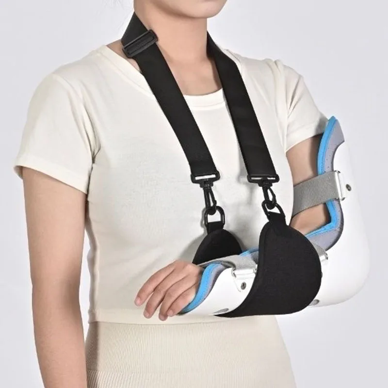 

Adjustable Post Op Elbow Stabilizer Splint-Elbow Brace Immobilizer-After Surgery for Dislocated Arm Ligament and Tendon Repairs