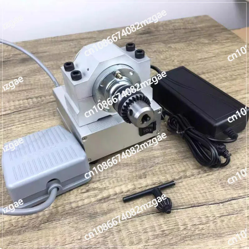 

8000rpm Adjustable Fishing Float Body/Tail Paint-24V DC Mini Electric Lathe DIY Floating Polishing Machine