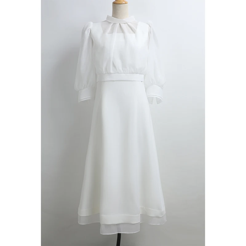 Awei Clothing Summer New Brand Women's ort Sve Lace Top+Waist Cinching Strap Dr 2 Piece Set Faionable Ensemble