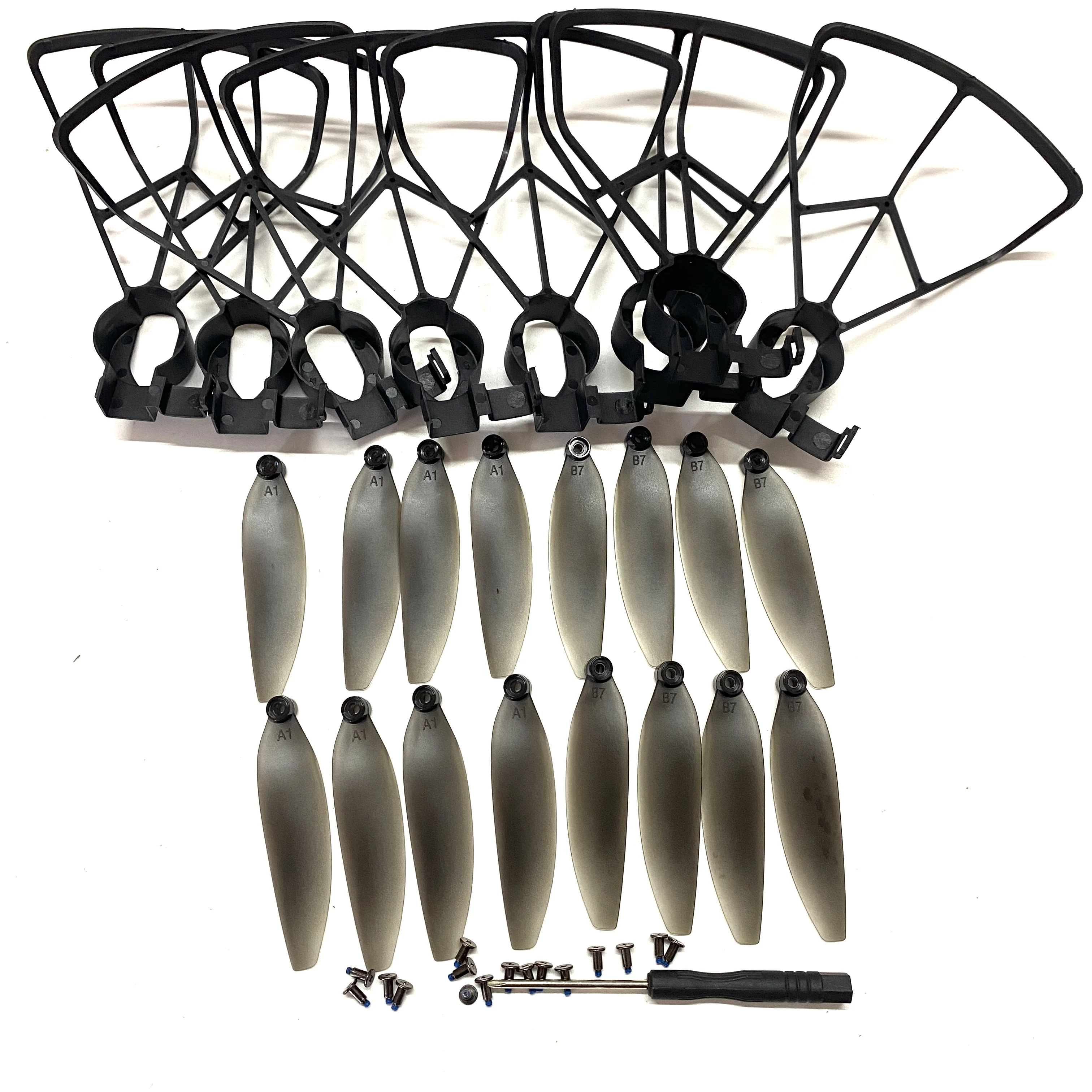 M6 Drone Brushless Motor Quadcopter Blades Protect Spare Part M6 Propeller Props Guard Accessory