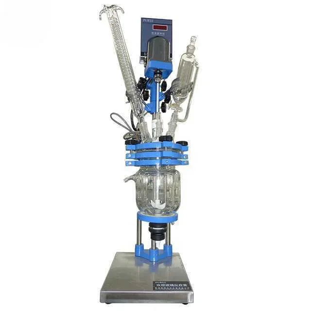 

Glass Reactor 2l Ex Bench Top Glass Reactor Reaction Systems Jacketed Lab Reactors