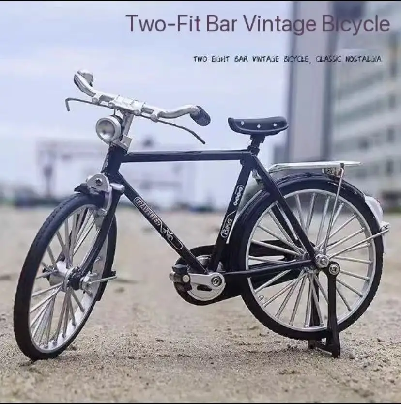 

Сборочный комплект «сделай сам» для винтажной модели велосипеда из сплава, игрушечного велосипеда из сплава, демонстрационная деталь для коллекции моделей дорожных велосипедов