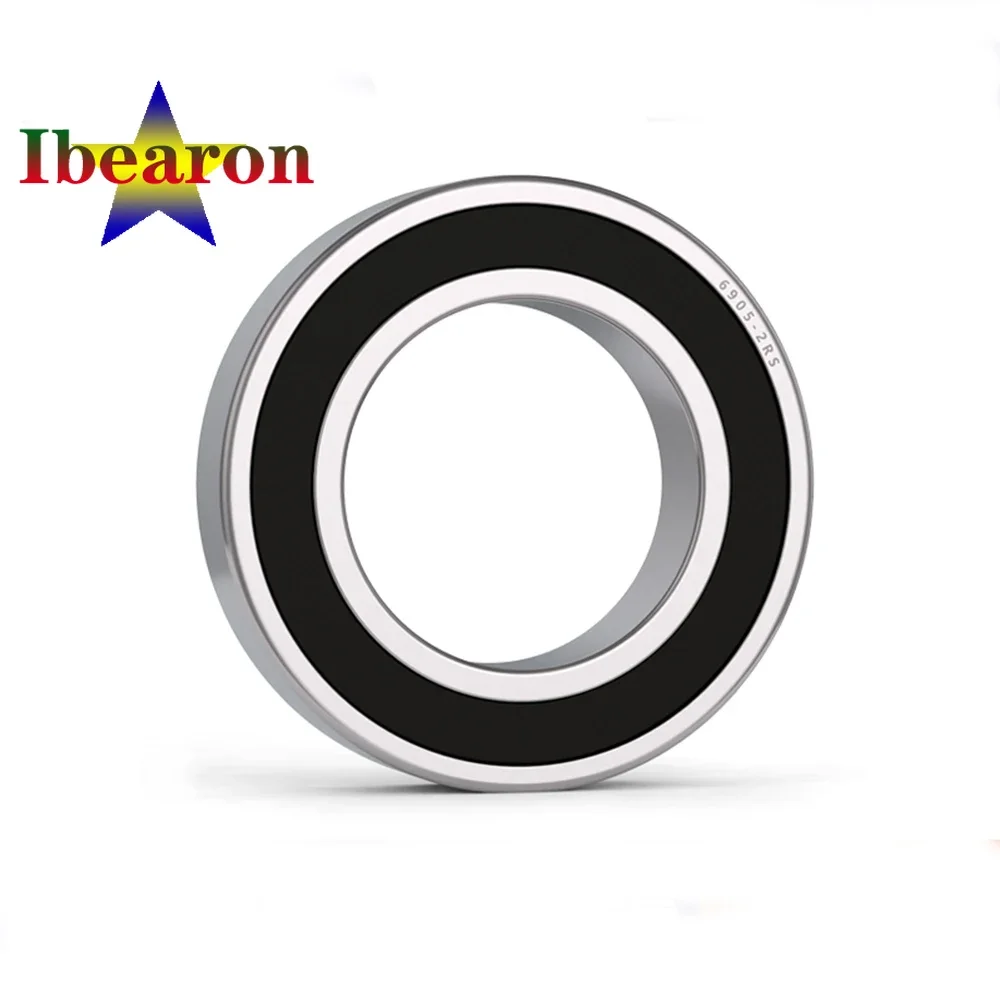 1PCS 16011-2RS 16012-2RS 16013-2RS Thin Wall Bearing  Deep Groove Ball Bearings High Quality Rubber Shielded  Bearing Steel