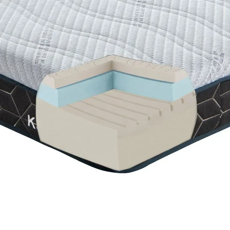 Hot Salesbedroom Furniture 10 Inch Rollable Memory Foam Mattress Vacuum Compressed Packed Foam Mattress