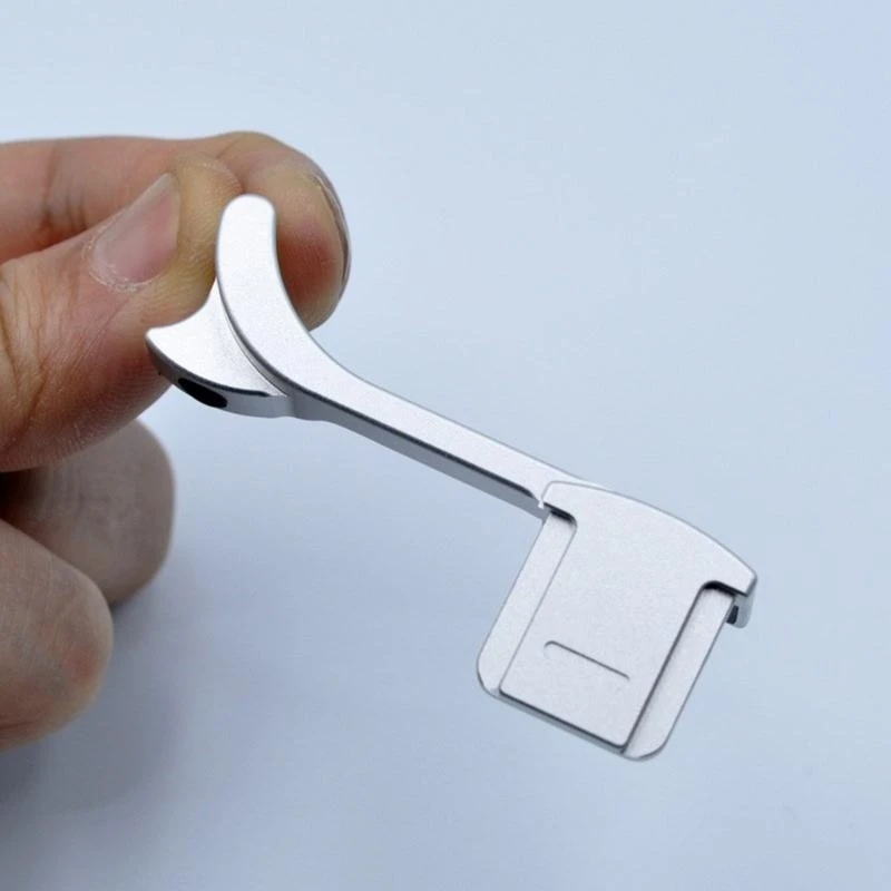 

Y2GD Camera Thumb Handle Metal Hot Shoe Hand Grip For Q typ116 QP Offering Easy Installation And Superior Grip