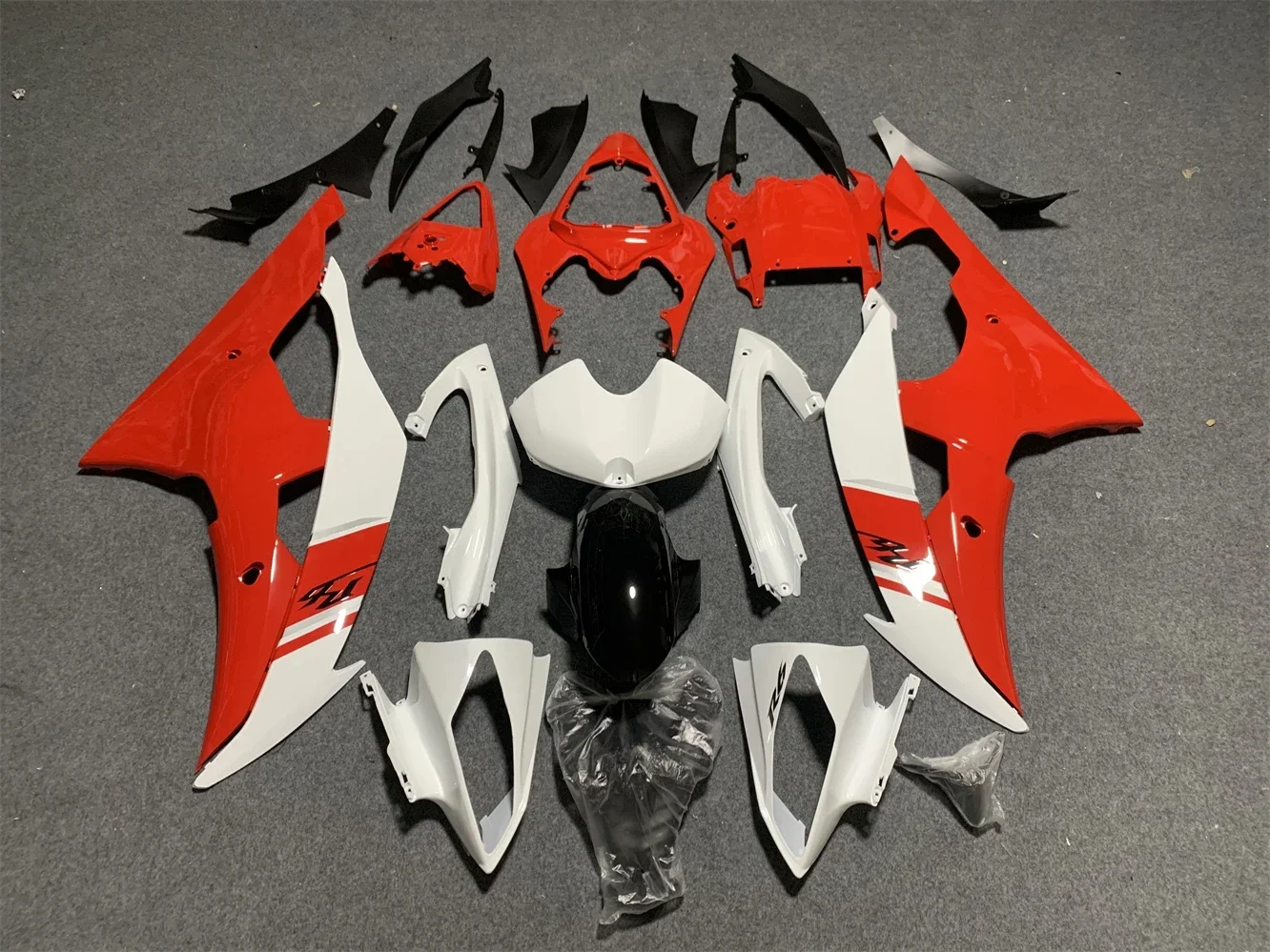 

Motorcycle Fairing Kit Suitable for Yamaha R6 08-16 YZF600 2008 2009 2010 2011 2012 2013 2014 2015 2016 Fairing White Red