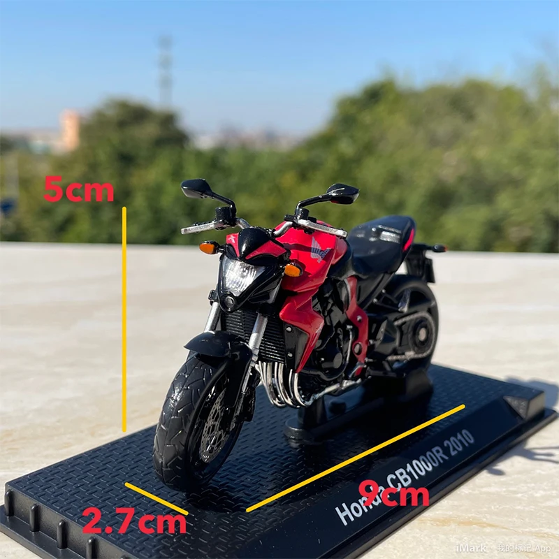 1:24 Scale Honda CB1000R 2010 Motorcycle Simulation Motorcycle Model Static Display Collectible Gift Souvenir Decoration Toy