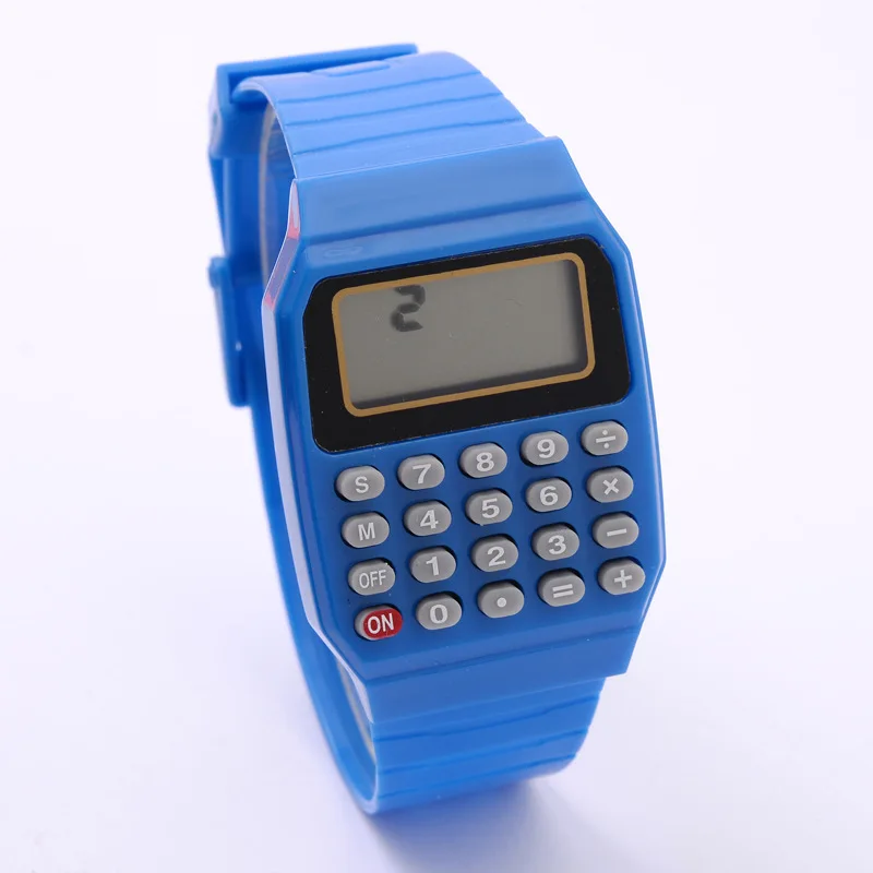 Multifunctional Student Calculator Watch Calculator Portable Creative Digital Watch Calculator Student Office Study Supplies