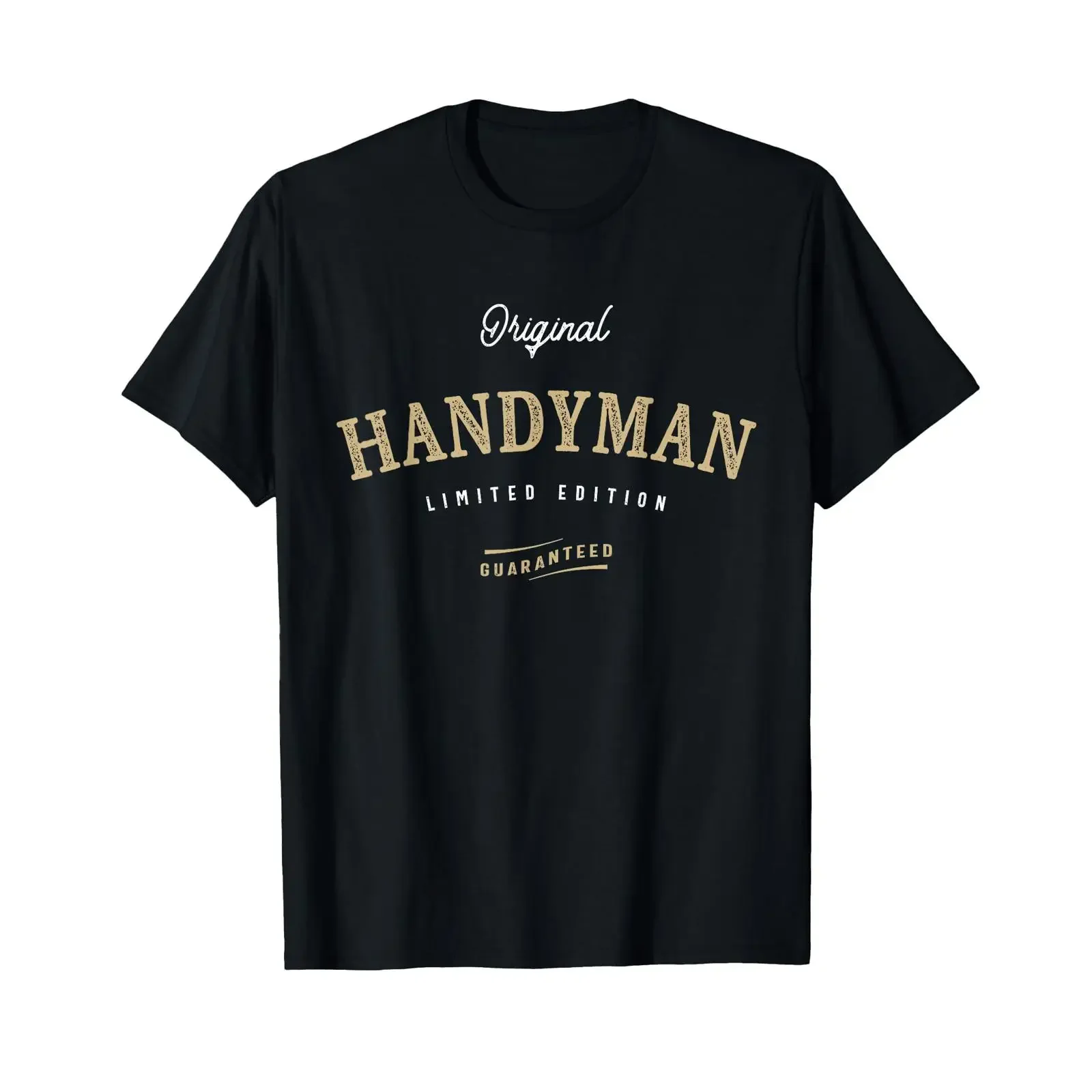 Handyman Fixer of All Things Funny Repair Expert Dad Grandpa T Shirt vintage Washed Comfortable homme Stylish graphic Slightly