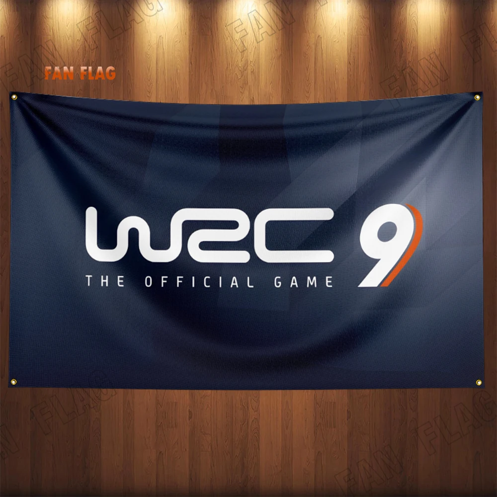 90x150CM World Rally Championship WRC Flag Banner Polyester Printed Garage or Outdoor Decoration Tapestry