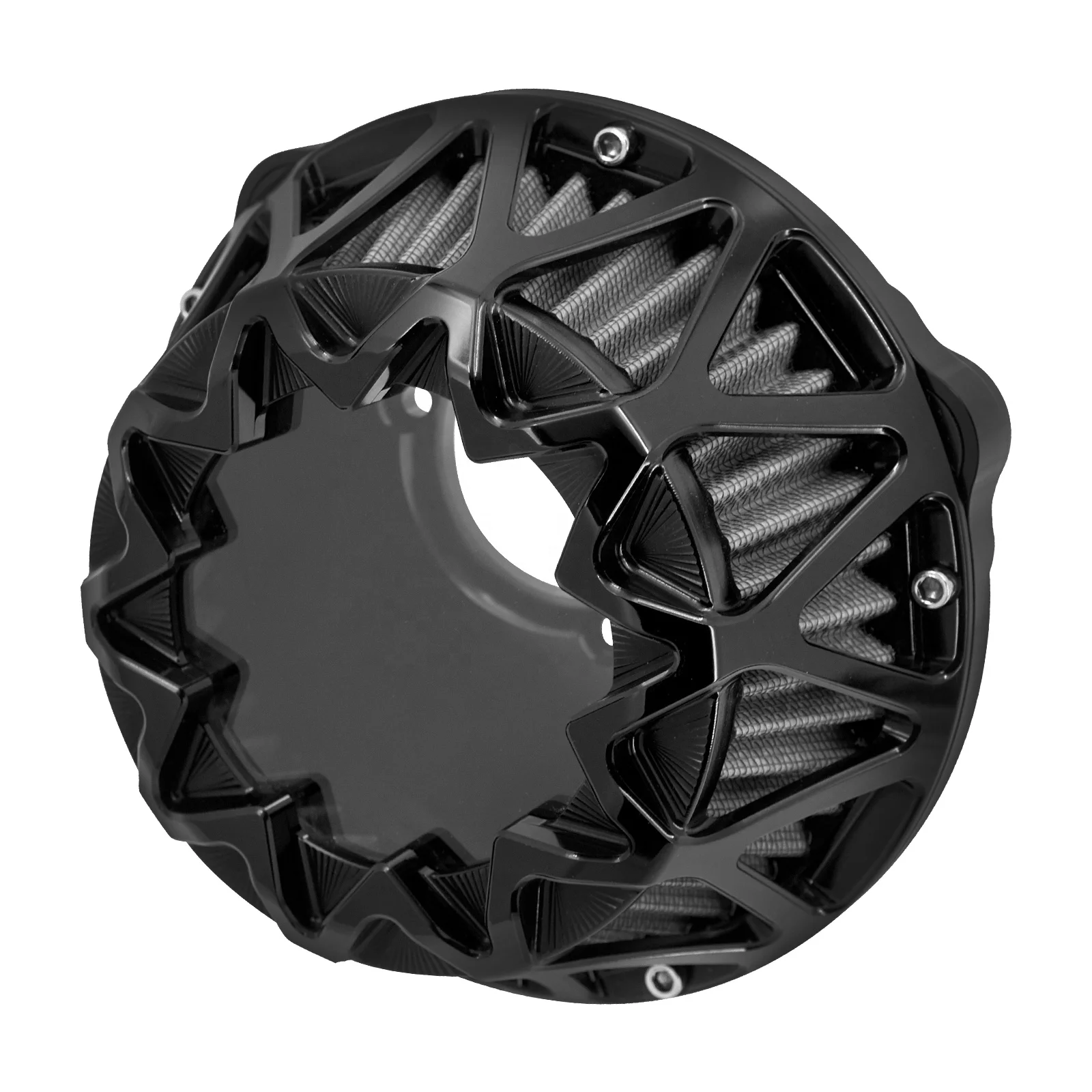 

STLF Motorcycle CNC Air Intake Filter Air Cleaner Aluminum for Harley Touring FLHT FLHX FLHR Sportster Dyna Softail Fat Boy Brea