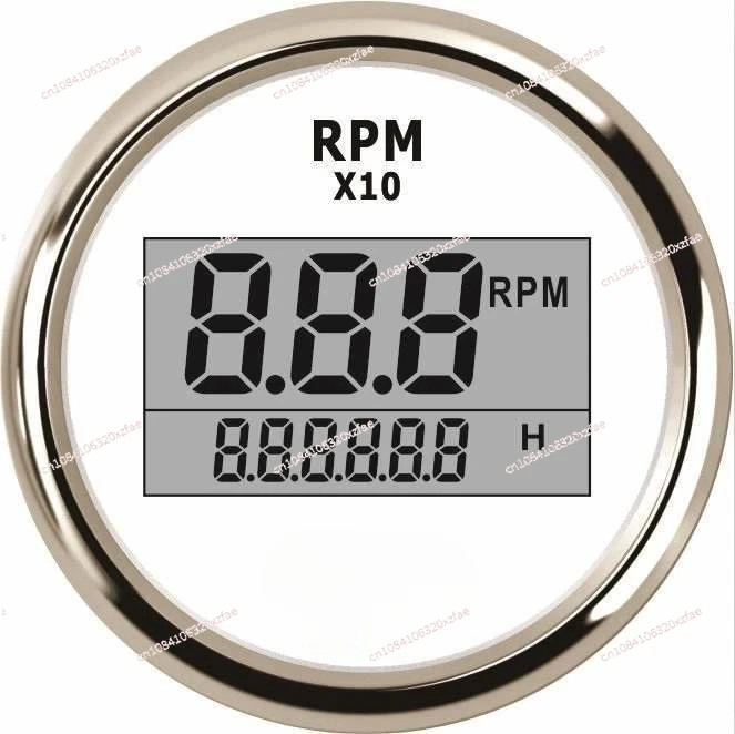 

Yacht Ship RV Car Modified Car Digital Display Meter Tachometer 52mm