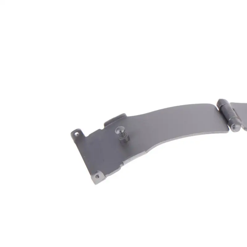 16/18/20/22MM 316L Edelstahl Gebürstete Faltschließe mit Doppelverriegelung und Druckknopf, Ausziehbare Verstellbare Uhrenarmband-Schnalle – Detail 10