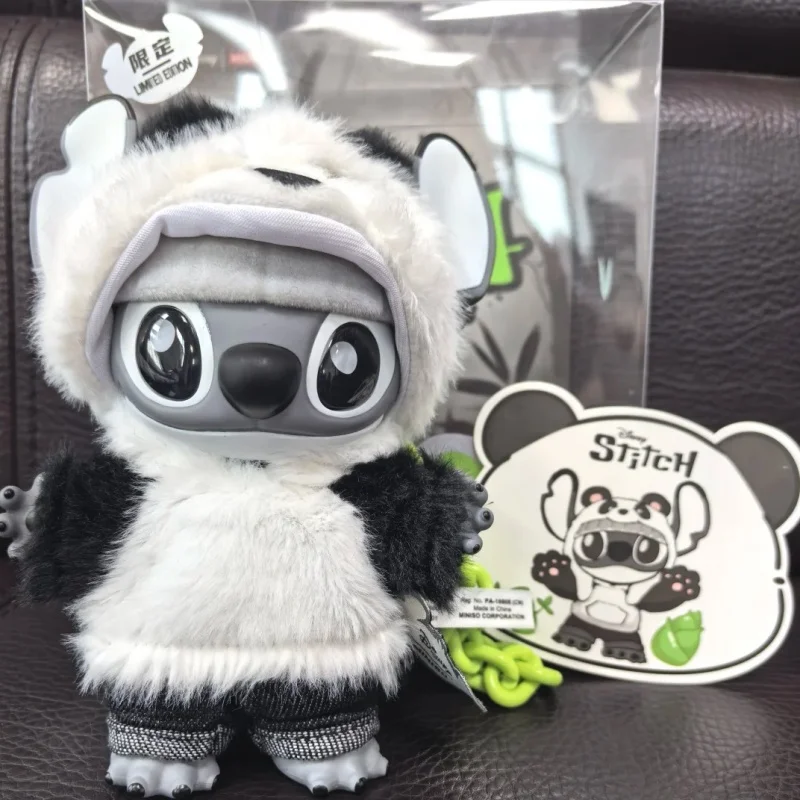 

Подлинная ограниченная серия Stitch Genz Street Series, виниловая плюшевая глухая коробка с пандой, милая подвесная сумка, подвеска, игрушка-сюрприз, подарки