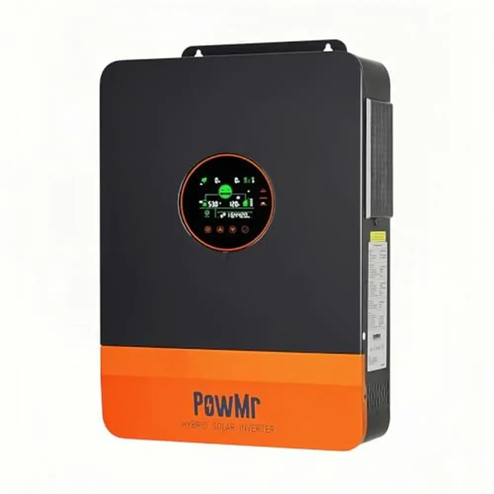 6500W Split Phase Solar Inverter 48V to 120V/240V UL1741 Built-in 140A MPPT Controller Max.PV Input 10kW Pure Sine Wave Power